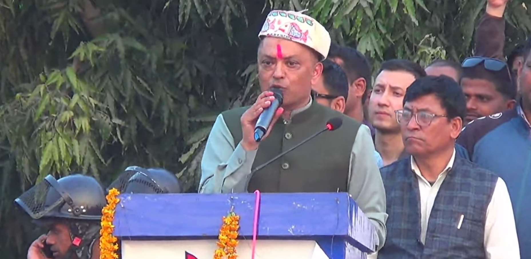 प्रश्न गर्दा कुनै पनि युवाले गोली खानुपर्ने अवस्थाको अन्त्य गर्छौः सभापति थापा